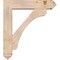 Ekena Millwork Legacy Arts and Crafts Smooth Bracket w/ Offset Brace, Douglas Fir, 7 1/2"W x 34"D x 38"H BKT0806X34X38LEC03SDF - alternate 4